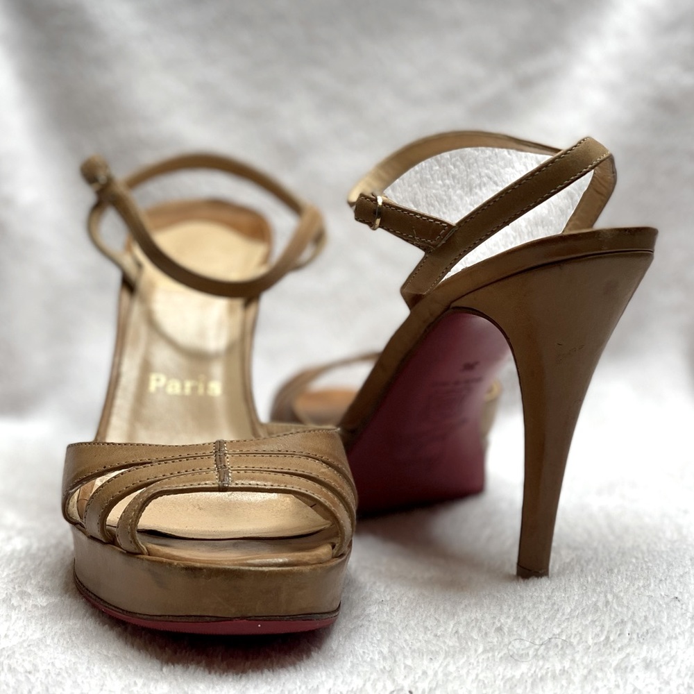 Christian Louboutin Brown Heels